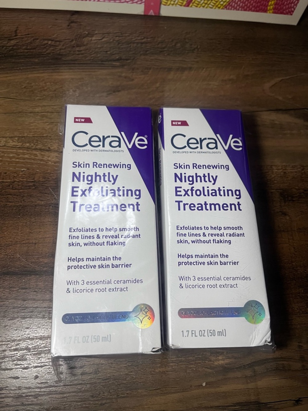 2pk CeraVe Nightly Exfoliating Treatment - Radiant Skin